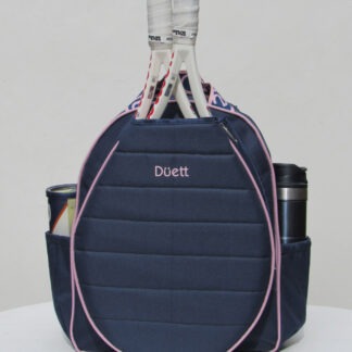 mochila raquetera tennis pink