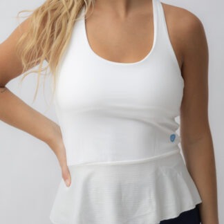 Musculosa Niza Beach Blanca