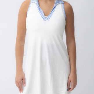 Vestido Oxford Blanco